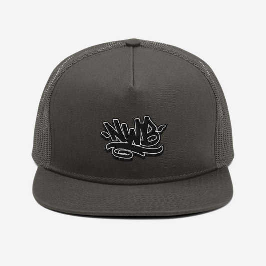 "NWB" Mesh Snapback Hat
